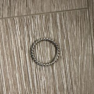 Tiffany & Co Twisted Silver Ring